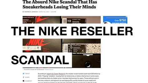 nike schandaal|sneaker scandal.